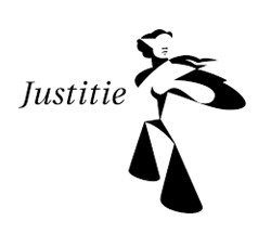 Justitie symbool met weegschaal, ND09327 erkend beveiligingsbedrijf