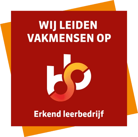 SBB Erkend Leerbedrijf badge, opleider voor beveiligers